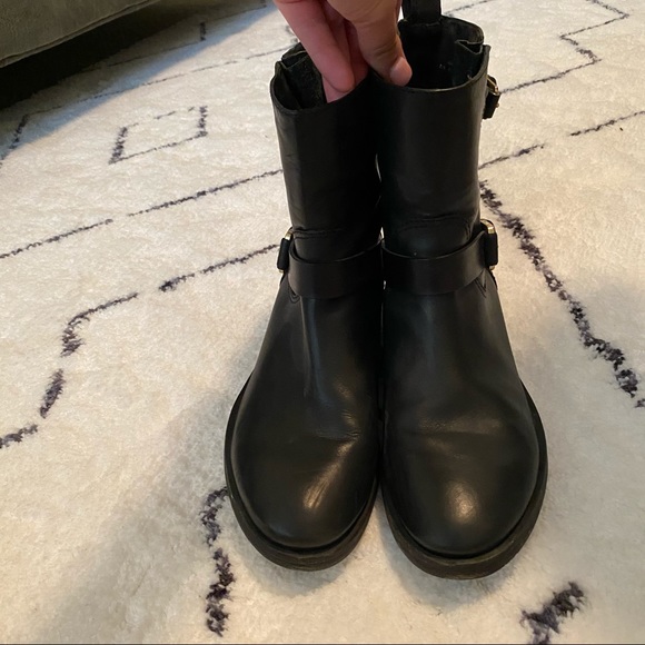 Tory Burch Black Ankle Boots - Picture 3 of 7
